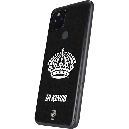 NHL Los Angeles Kings Black Background Google Pixel 5 Skin